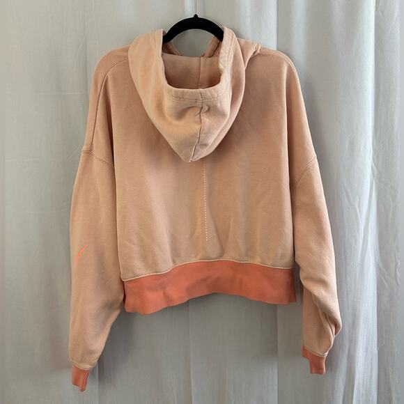 Nike Light Pink Zip Up Baggy Hoodie Womens Size Medium - Picture 6 of 8